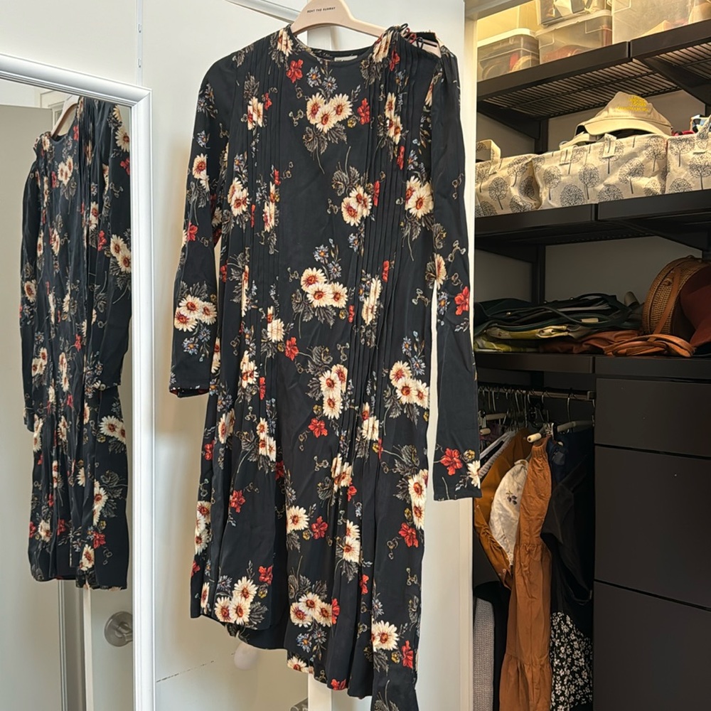 The Odells pleated dress, Size S